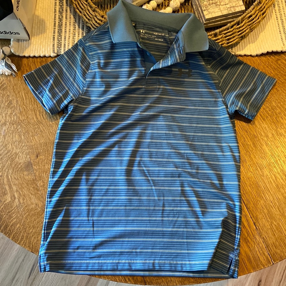 Under Armour youth Large Polo